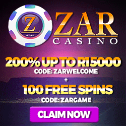 Click Here to Claim your Welcome Bonus at ZAR Casino